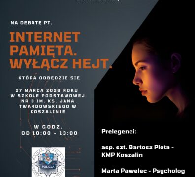 Internet pamięta. wyłącz hejt